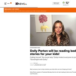 Dolly Parton will be reading bedtime stories for your kids!
