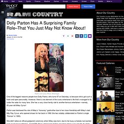 Dolly Parton Has A Surprising Family Role–That You Just May Not Know About!