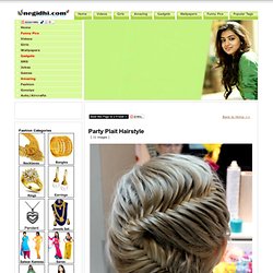 Party Plait Hairstyle