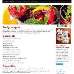 Party sangria from spain-recipes.com