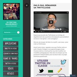 [Fr] Pas à pas, démarrer sa Twittclasse