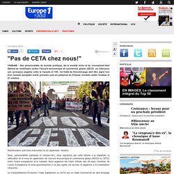 "Pas de CETA chez nous!"