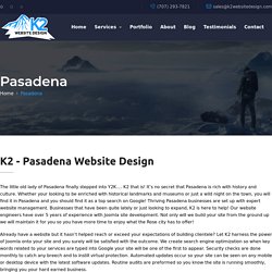 K2 - Pasadena Website Design / SEO / WordPress / Hosting