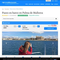 Paseo en barco en Palma de Mallorca desde 12.00€