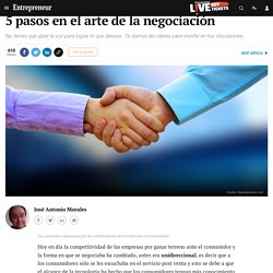 5 pasos en el arte de la negociación