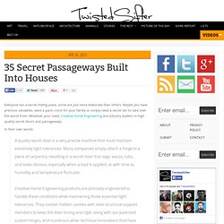 35 Secret Passageways Built Into Houses
