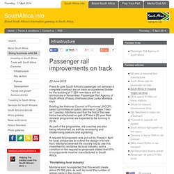 Passenger rail improvements on track