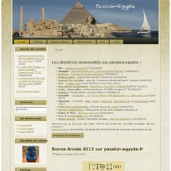Passion de l'Égypte ancienne