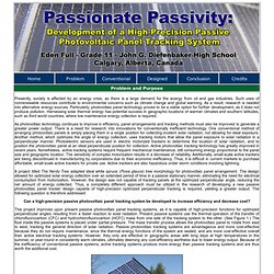 Passionate Passivity - Purpose
