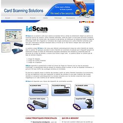 Card Scanner, Passport Scanner, Card Scanning Solutions