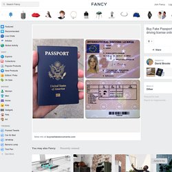 Buy Fake Passports - Fake driving license online