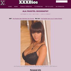 Ala Passtel - Beautiful All-Natural Busty Czech Model