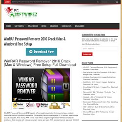 Winrar password remover 2016 serial key tool