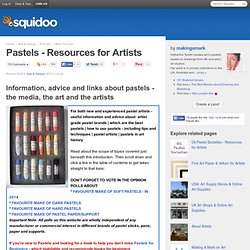 Pastels - Resources for Artists