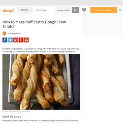 How to Make Puff Pastry Dough From Scratch