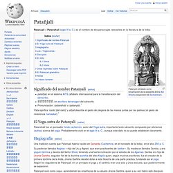 Patañjali