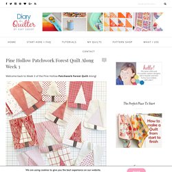Pine Hollow Patchwork Forest Quilt