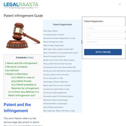 Patent infringement Guide