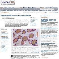 Computer-assisted diagnosis tools to aid pathologists