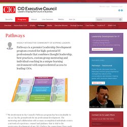 Executive Council: Pathways: Leadership Development