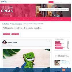 Pâtisserie créative : Dinocake marbré - Cultura