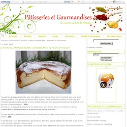 Gâteau au fromage blanc ( cheesecake) #1 pour chavouot