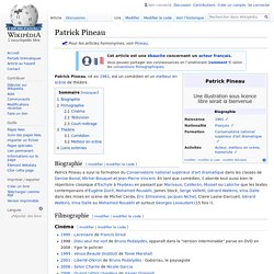 Patrick Pineau
