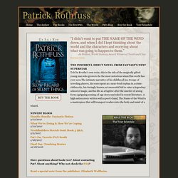 Patrick Rothfuss - Official Website