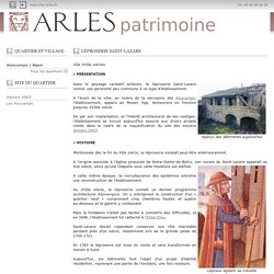 Patrimoine de la ville d'Arles