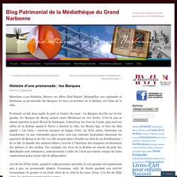Blog Patrimonial de la Médiathèque du Grand Narbonne