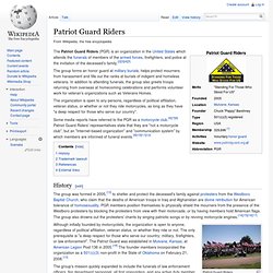 Patriot Guard Riders