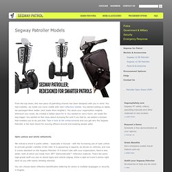 The Segway Patroller and Accessories - Segway Patrol