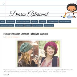 Patrones de boinas a crochet: La moda en ganchillo - Diario Artesanal