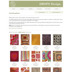 DROPS Pattern Library: Crochet patterns