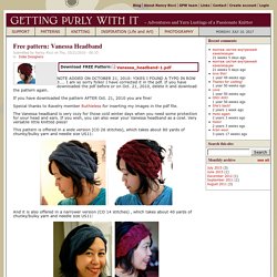 Free pattern: Vanessa Headband