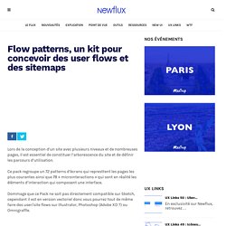 Flow patterns, un kit pour concevoir des user flows et des sitemaps