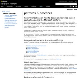 patterns & practices