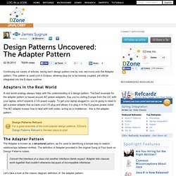 Design Patterns Uncovered: The Adapter Pattern