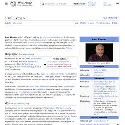Paul Ekman