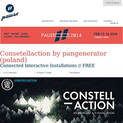 PanGenerator, Constell-Action, Pause Festival