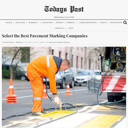 Specialize in pavement marking - Colourcoat