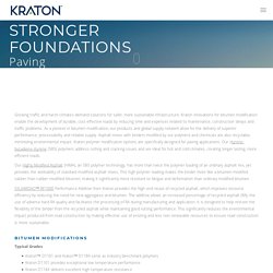 Paving - Kraton Corporation