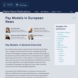 Pay Models in European News