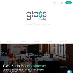 Glass - The new era of financial transparency