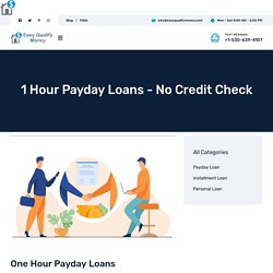 1 Hour Payday Loans - No Credit Check – Easy Qualify Money