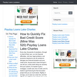 Turn out to be Educated About Online Payday Loans On this page Now