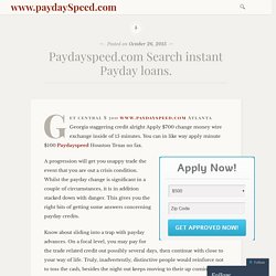Paydayspeed.com Search instant Payday loans.