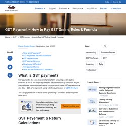 GST Payment