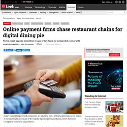 Online Dining: Online payment firms chase restaurant chains for digital dining pie, Technology News, ETtech