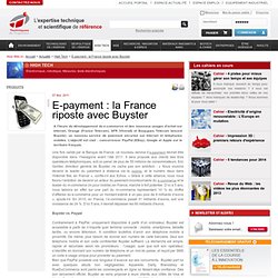 E-payment : la France riposte avec Buyster